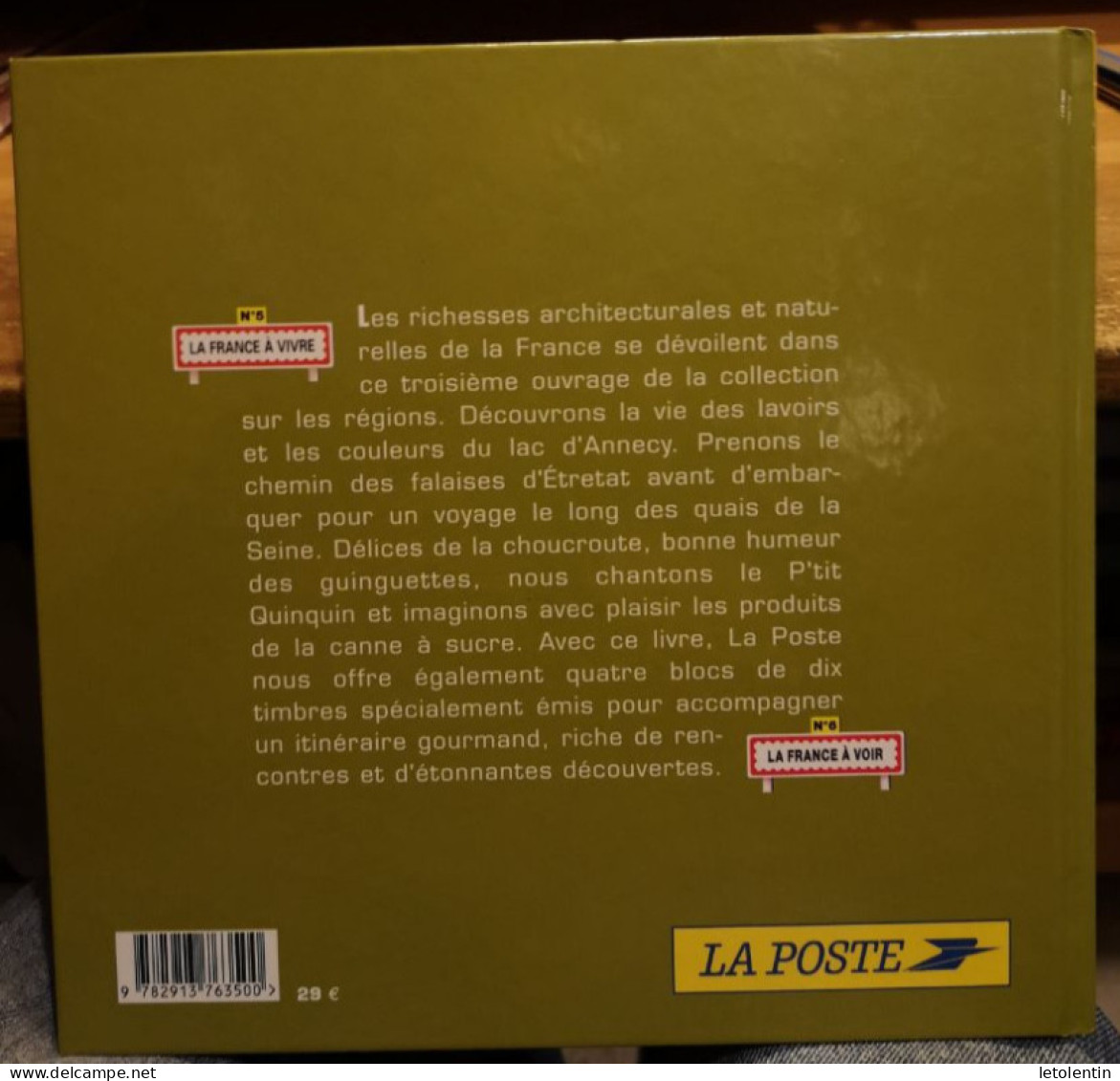 LIVRE TIMBRES N°2 - PORTRAITS DE RÉGIONS SANS LES TIMBRES - Andere & Zonder Classificatie