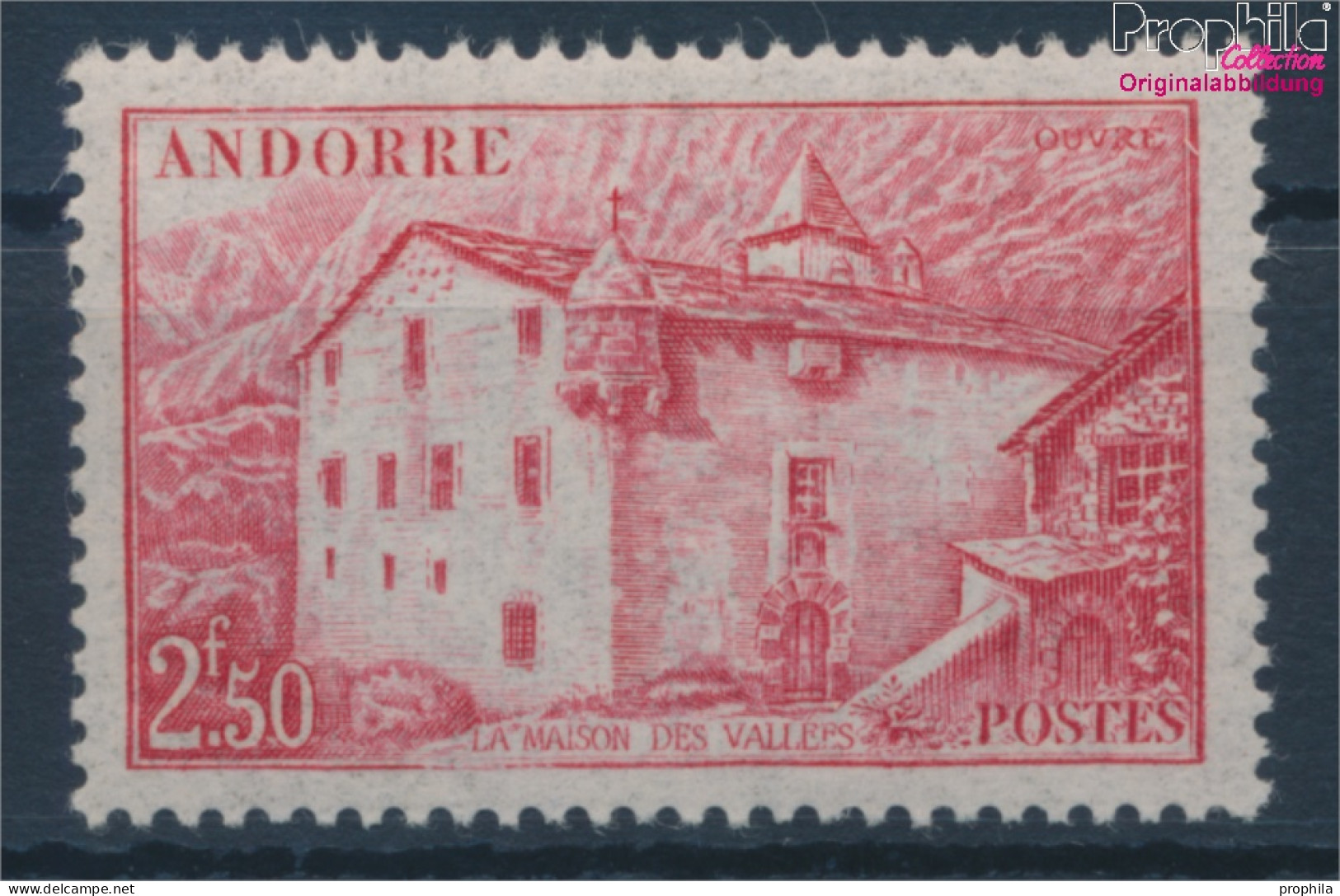 Andorra - Französische Post 108 Postfrisch 1944 Landschaften (10354088 - Unused Stamps