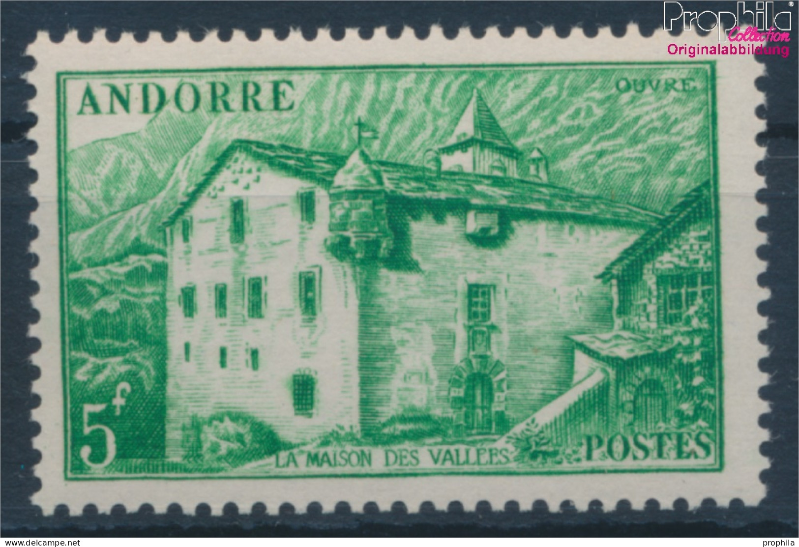 Andorra - Französische Post 118 Postfrisch 1944 Landschaften (10354078 - Neufs