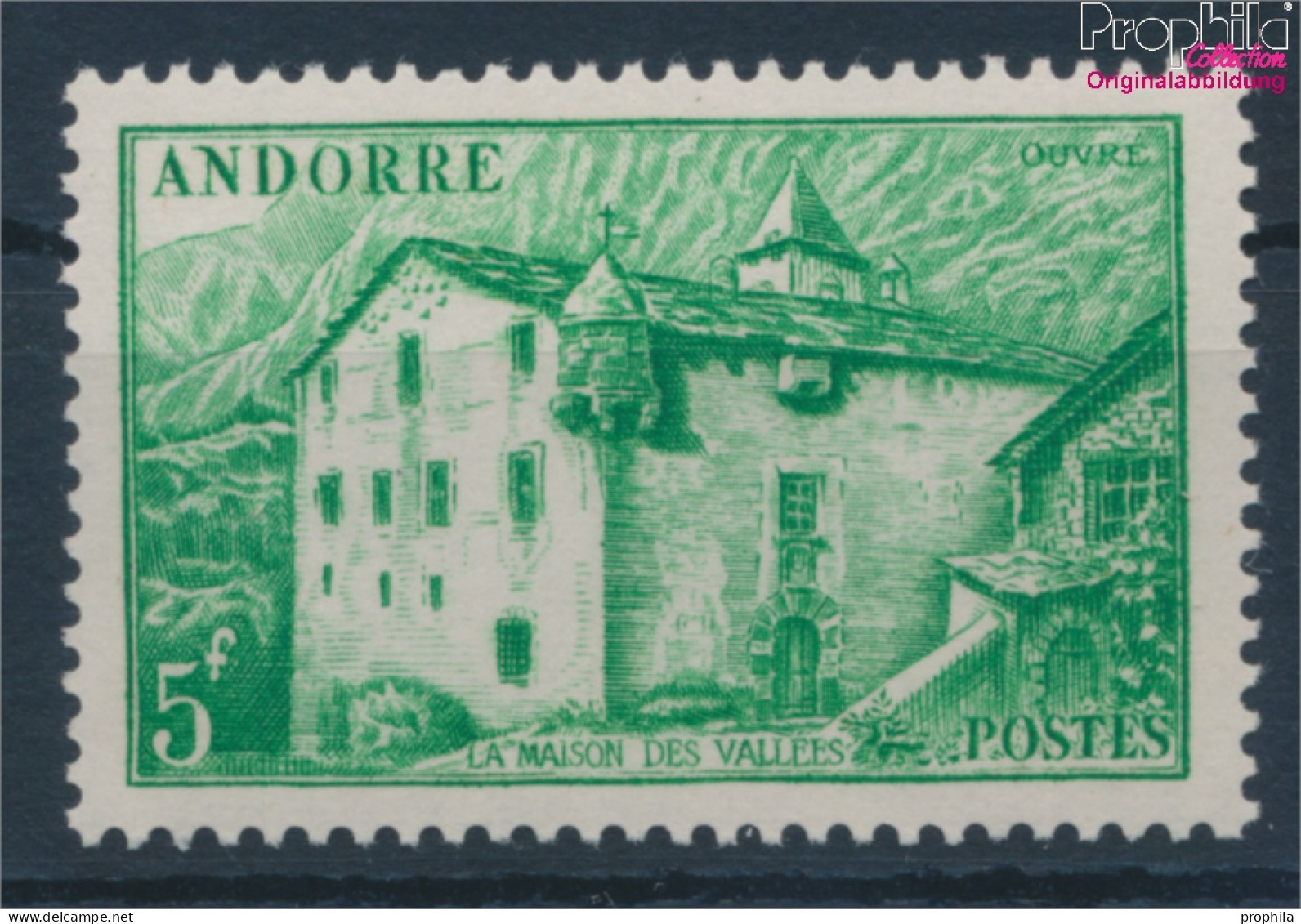 Andorra - Französische Post 118 Postfrisch 1944 Landschaften (10363119 - Ungebraucht