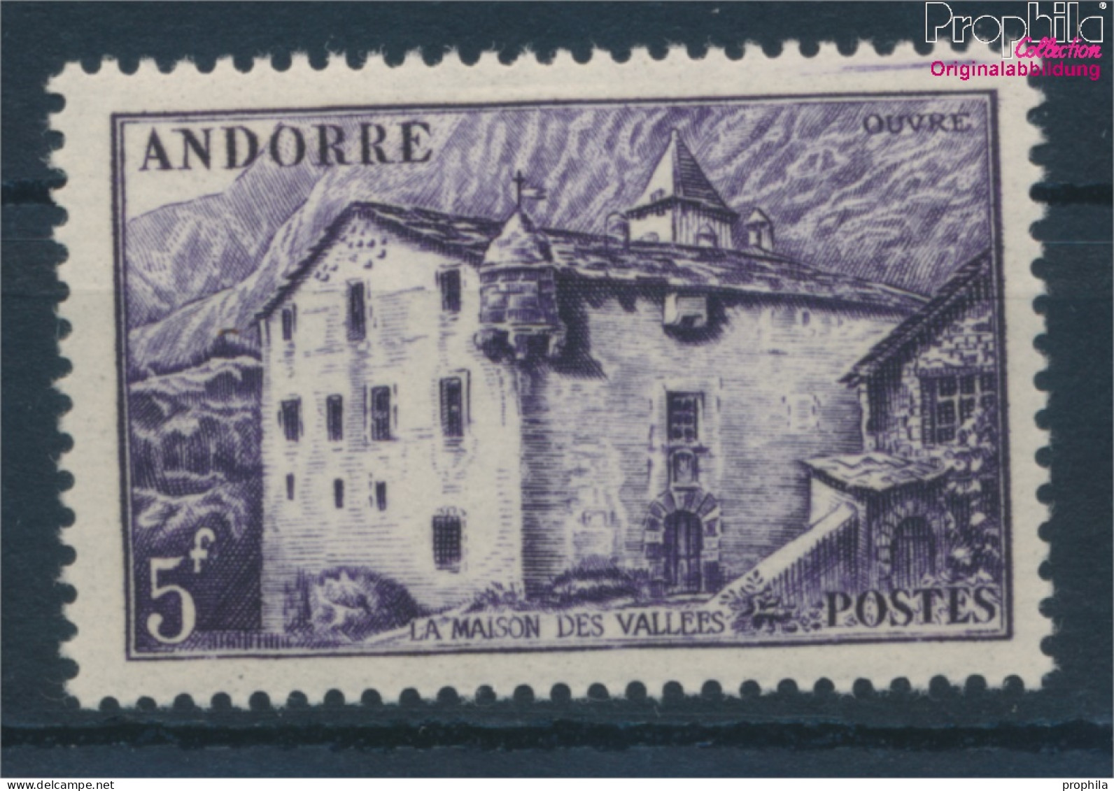 Andorra - Französische Post 119 Postfrisch 1944 Landschaften (10363118 - Unused Stamps