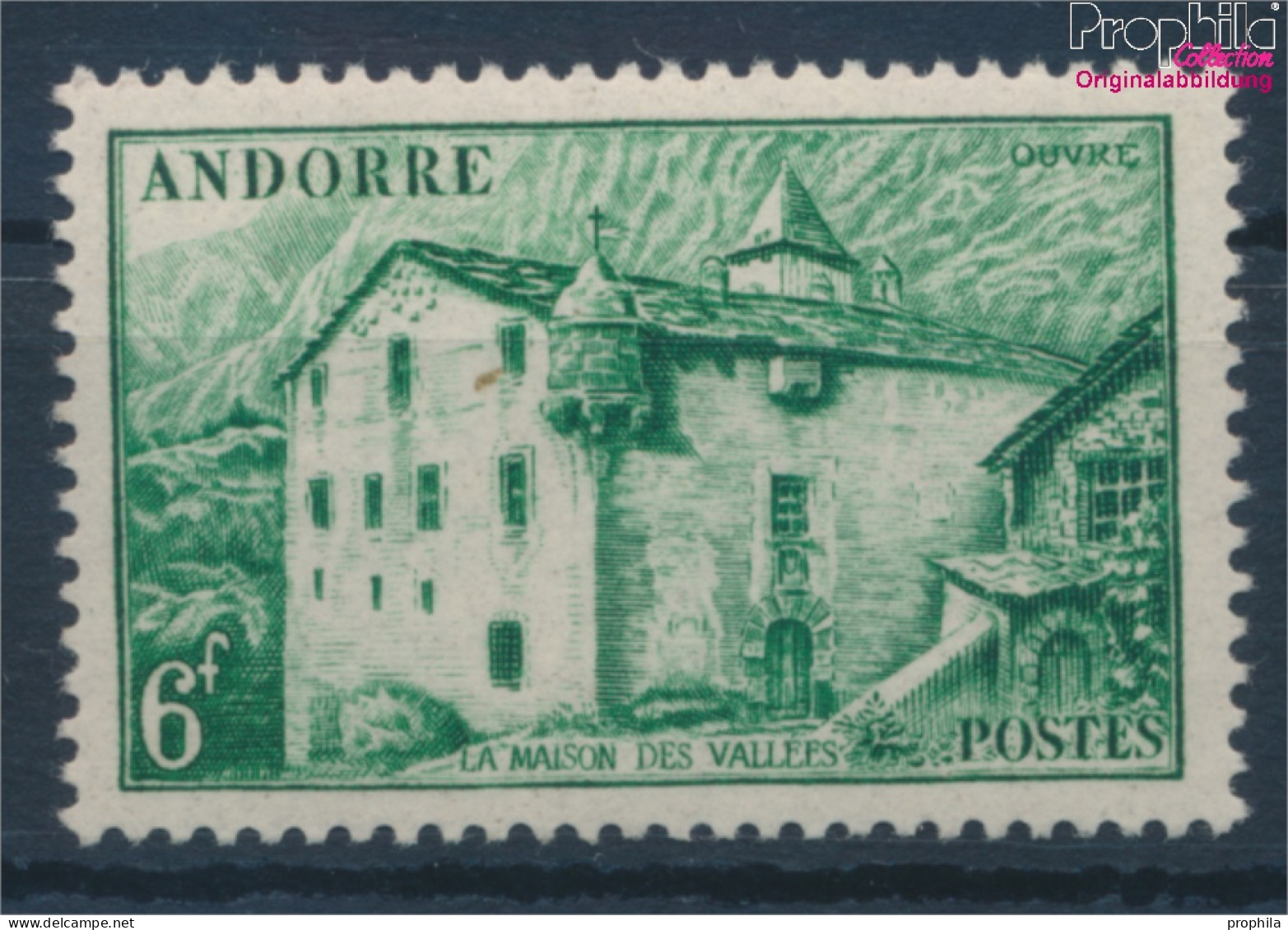 Andorra - Französische Post 122 Postfrisch 1944 Landschaften (10354074 - Ungebraucht