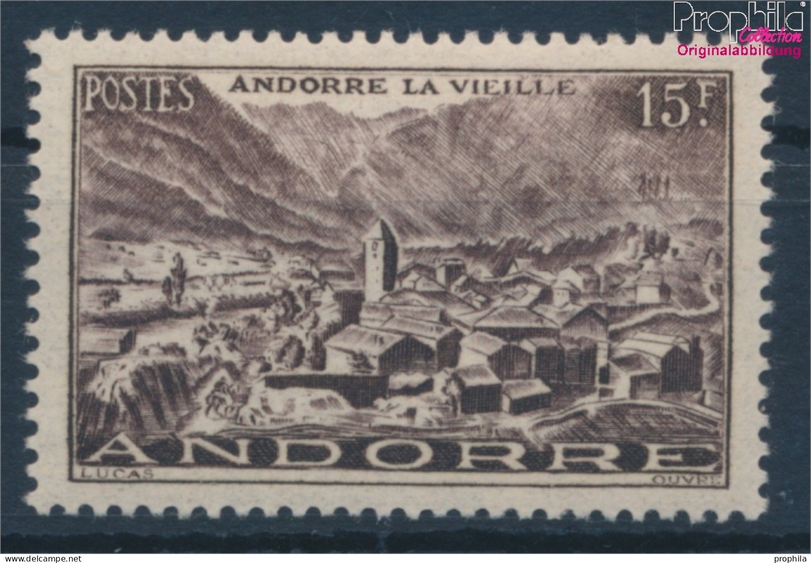 Andorra - Französische Post 131 Postfrisch 1944 Landschaften (10354066 - Ungebraucht