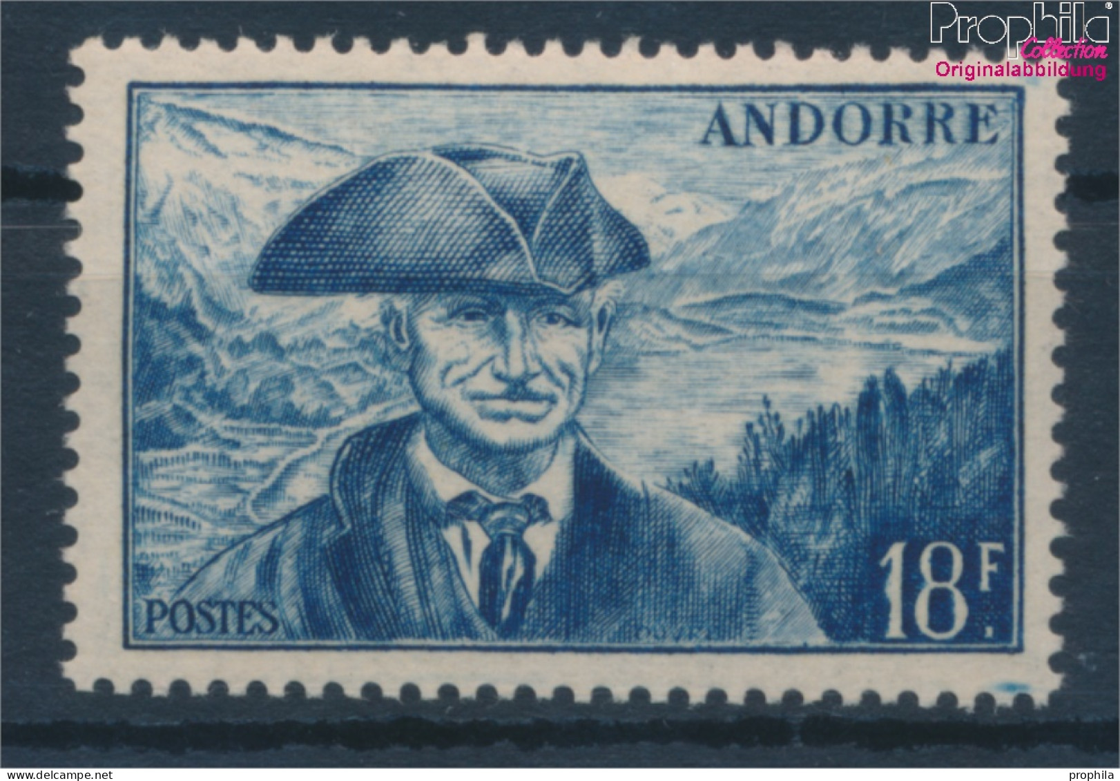 Andorra - Französische Post 132 Postfrisch 1944 Landschaften (10354065 - Ungebraucht