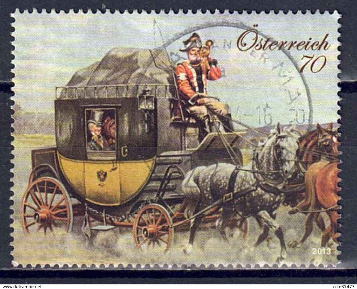 Österreich 2013 - Postfahrzeuge, MiNr. 3097, Gestempelt / Used - Oblitérés