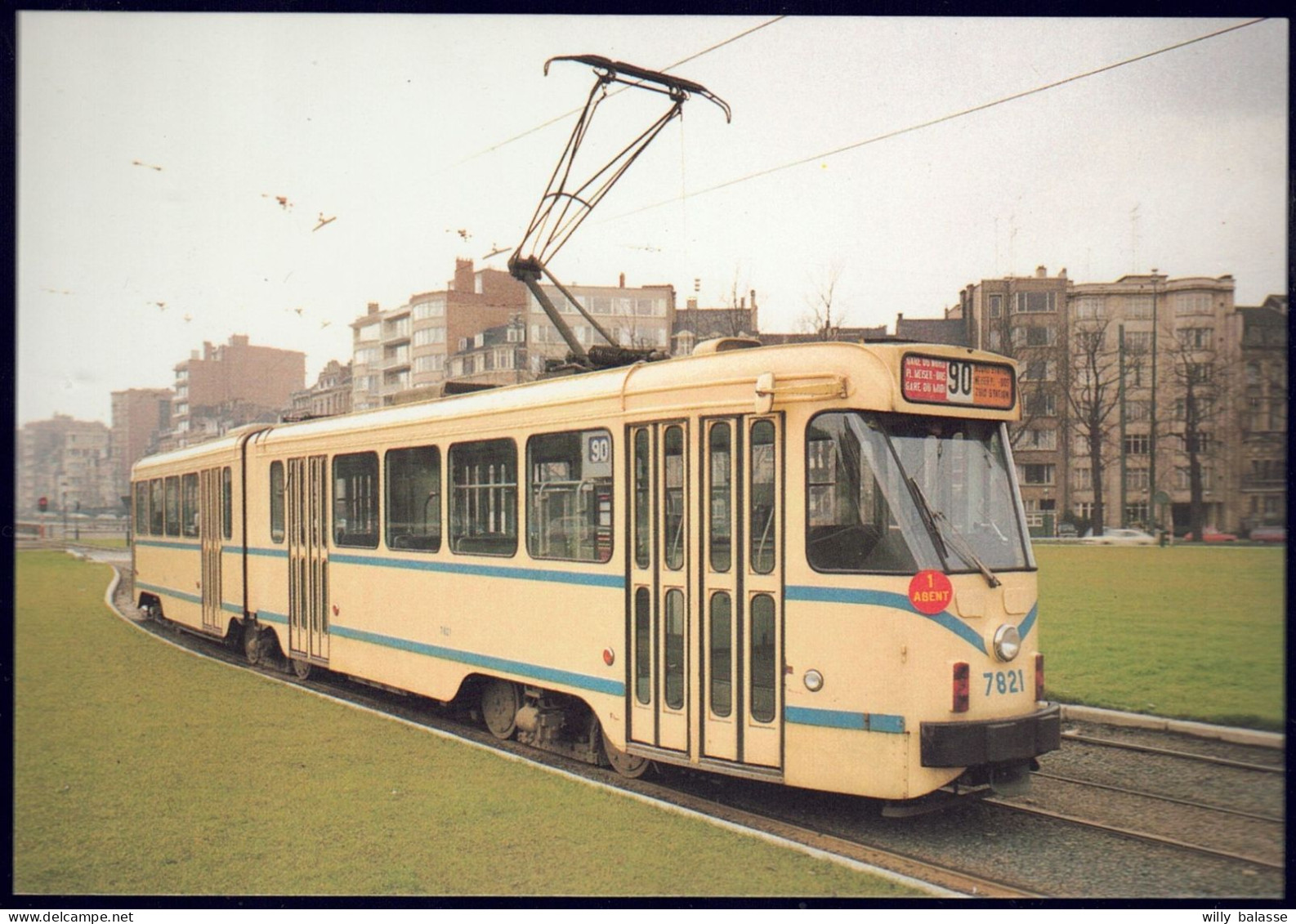 +++ CPSM - Brussel - Bruxelles - Voiture De TRAMWAY - Tram   // - Bruxelles (Città)