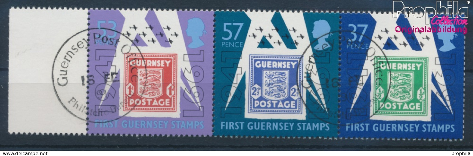 GB - Guernsey 513-515 (kompl.Ausg.) Gestempelt 1991 Besetzung (10343797 - Guernsey