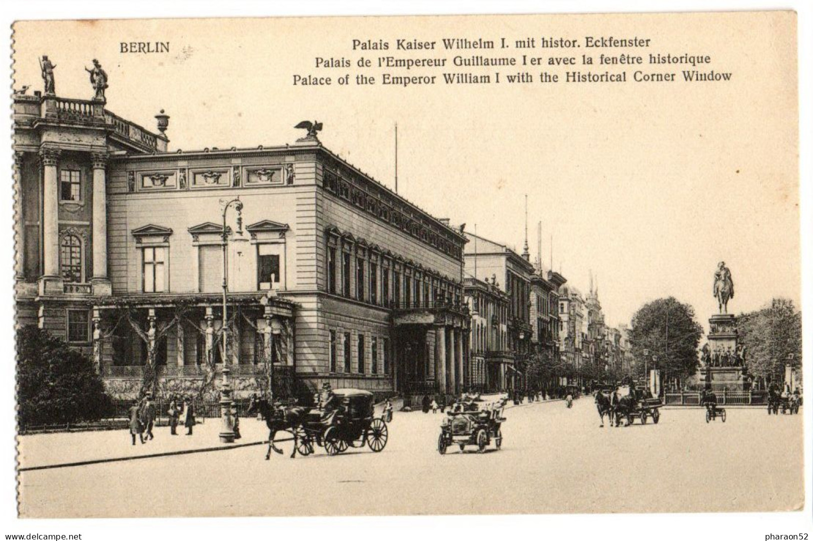 Berlin- Palais De L'empereur Guillaume 1er - Andere & Zonder Classificatie