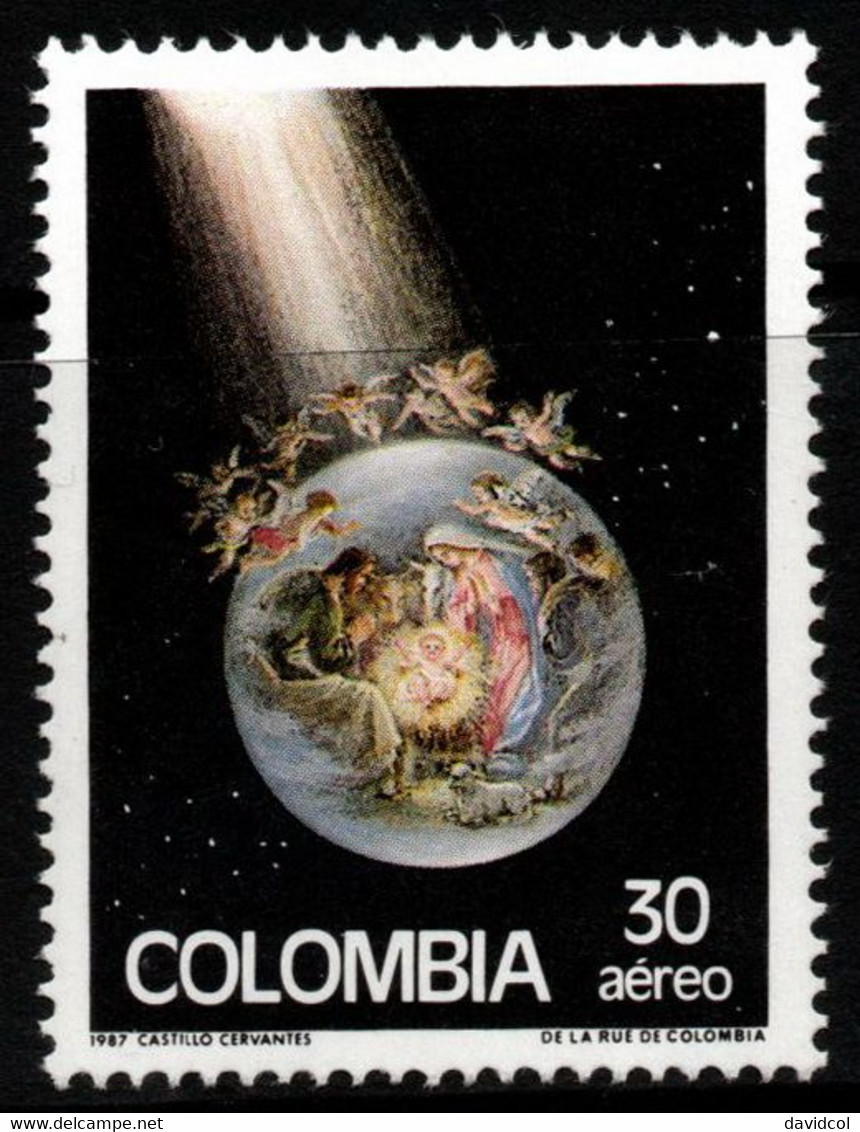 19- KOLUMBIEN - 1987 - MNH - MI#: 1713. CHRISTMAS / NAVIDAD - Colombie