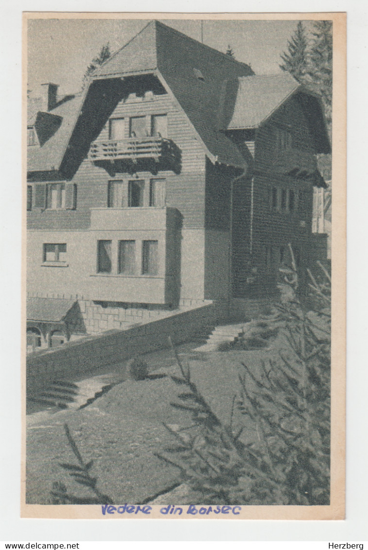 Romania Rumanien Roumanie Unused Postal Stationery Borsec Borszék Baths Resort Spa Sanatorium Hotel Pension - Entiers Postaux