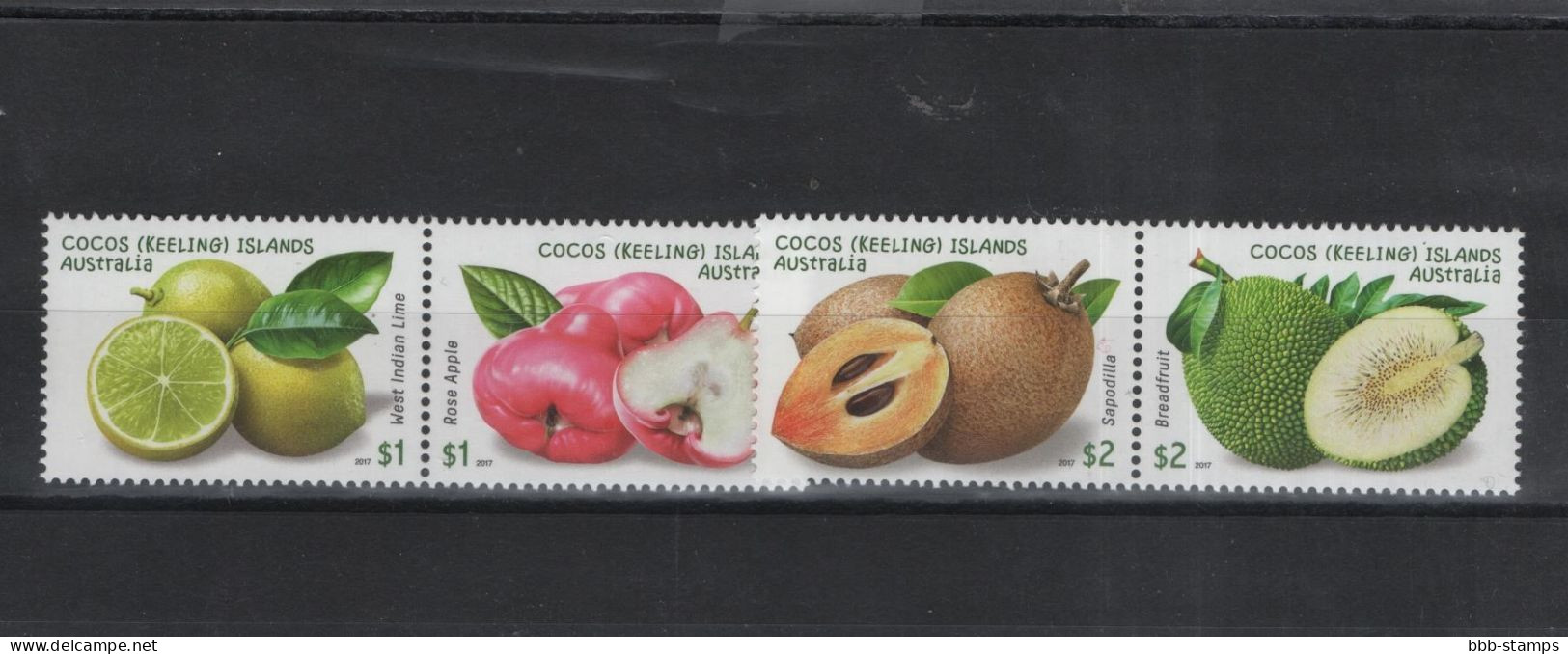 Kokos Inseln Michel Cat.No. Mnh/**   Set Fruits - Cocos (Keeling) Islands