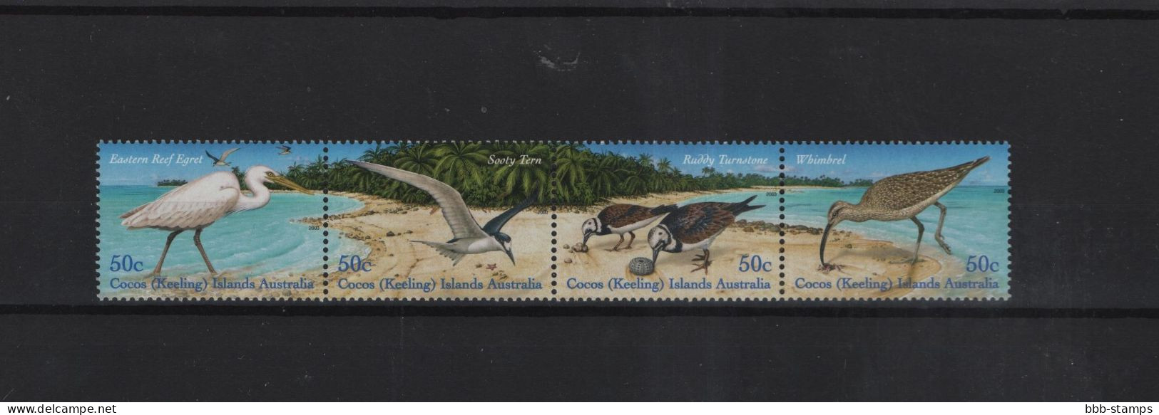 Kokos Inseln Michel Cat.No. Mnh/**  412/415 Birds - Kokosinseln (Keeling Islands)