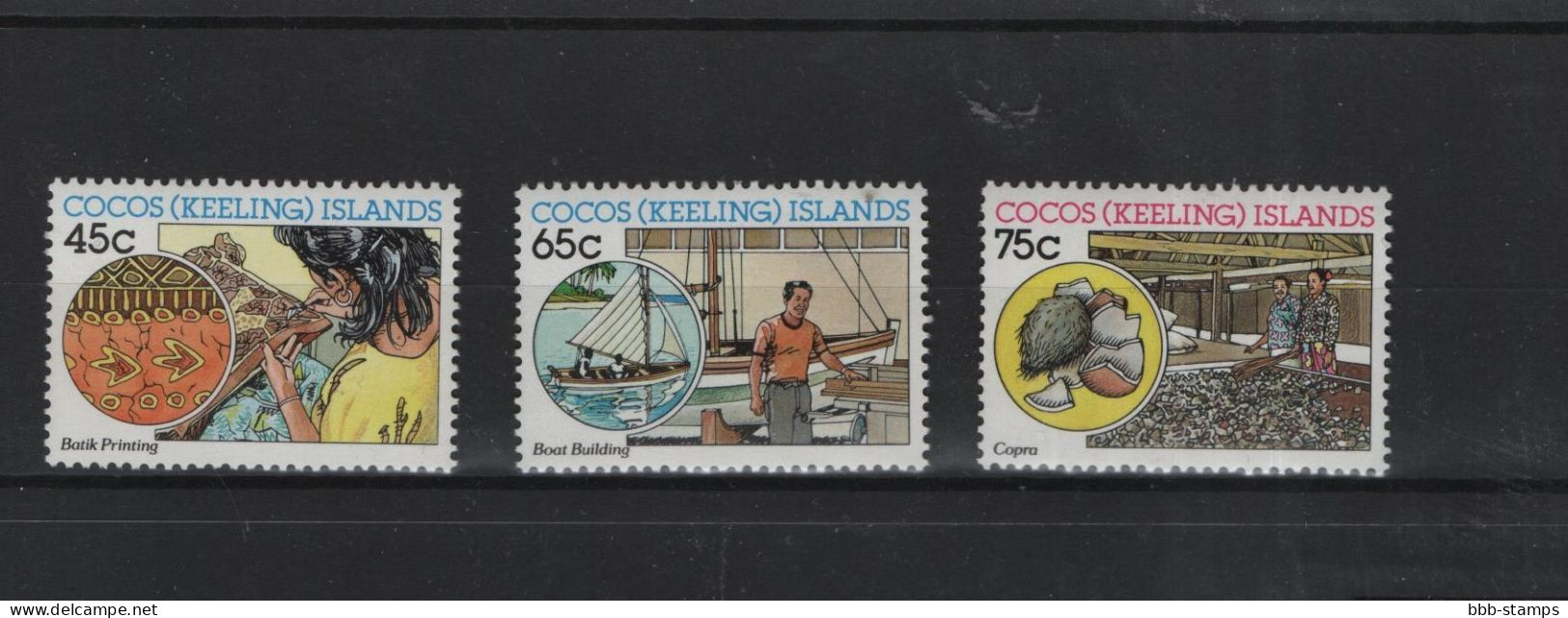 Kokos Inseln Michel Cat.No. Mnh/** 177/179 - Cocos (Keeling) Islands