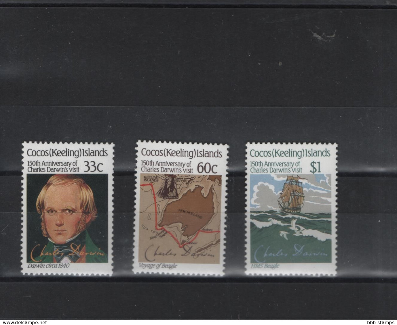 Kokos Inseln Michel Cat.No. Mnh/** 160/162 - Cocos (Keeling) Islands