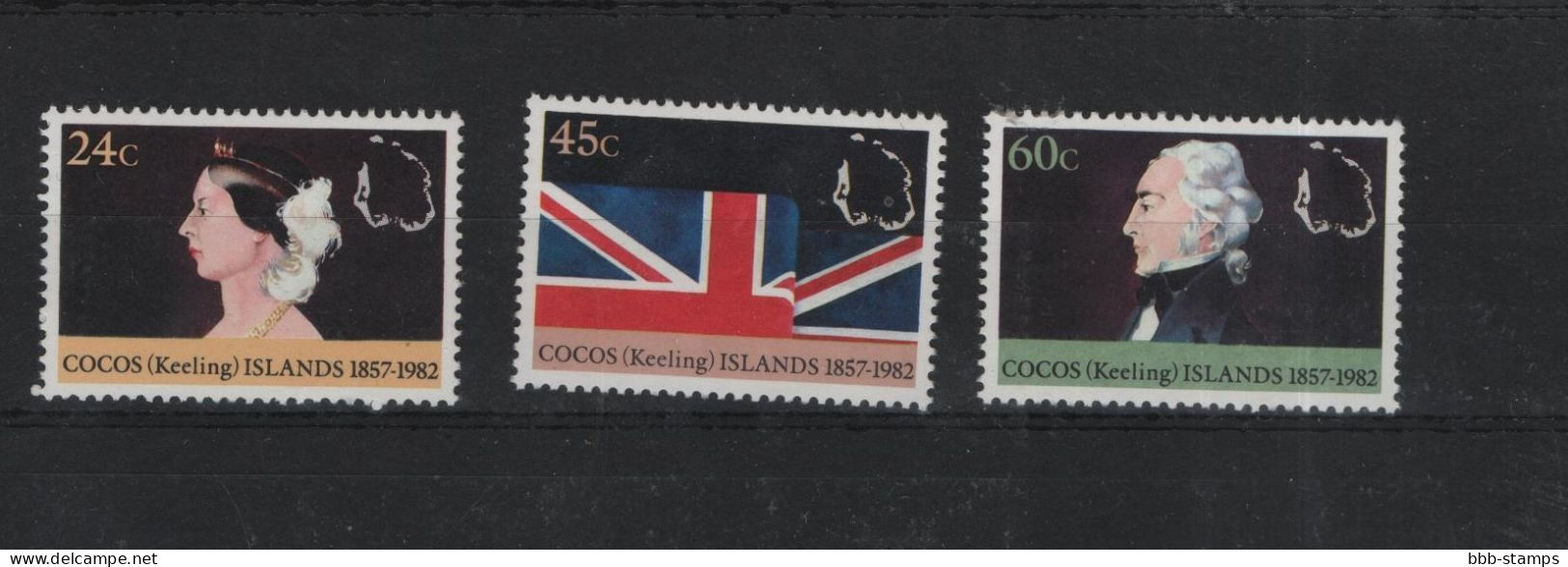 Kokos Inseln Michel Cat.No. Mnh/** 83/85 - Cocos (Keeling) Islands