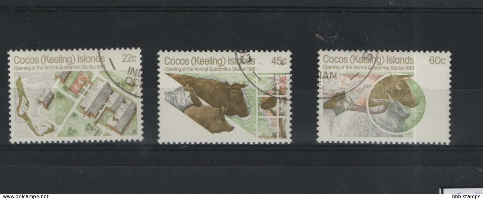 Kokos Inseln Michel Cat.No.  Used  65/67 - Kokosinseln (Keeling Islands)