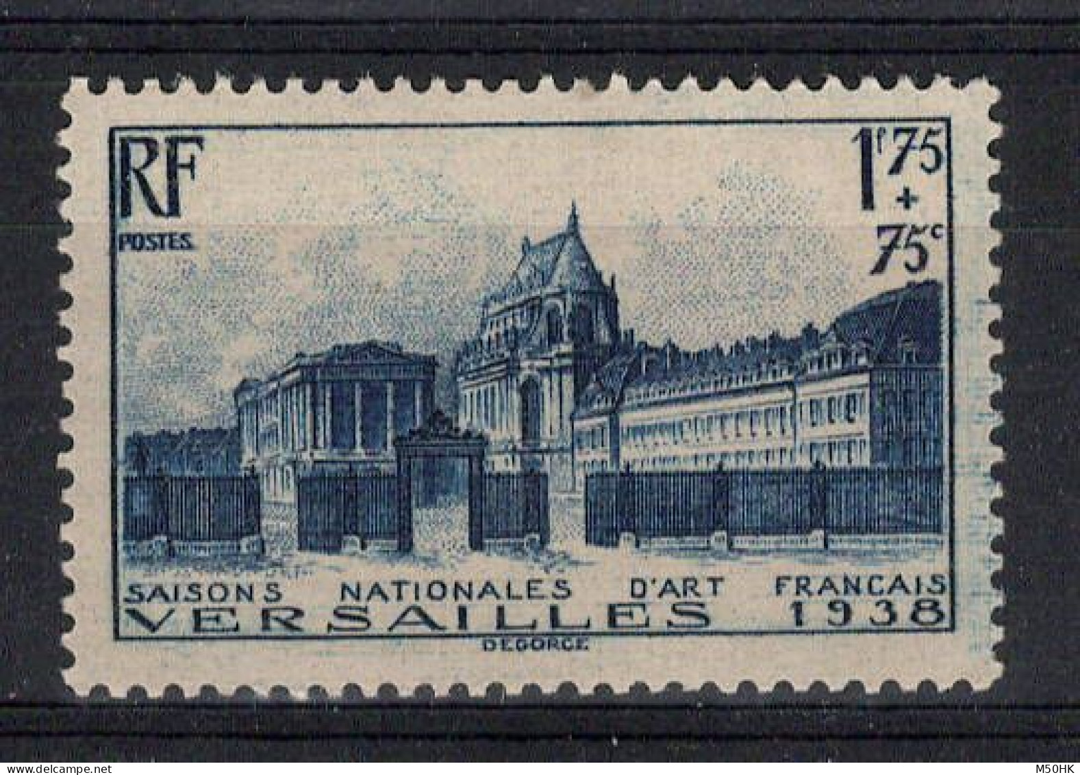 YV 379 N** MNH Luxe , Versailles Cote 46 Euros - Unused Stamps