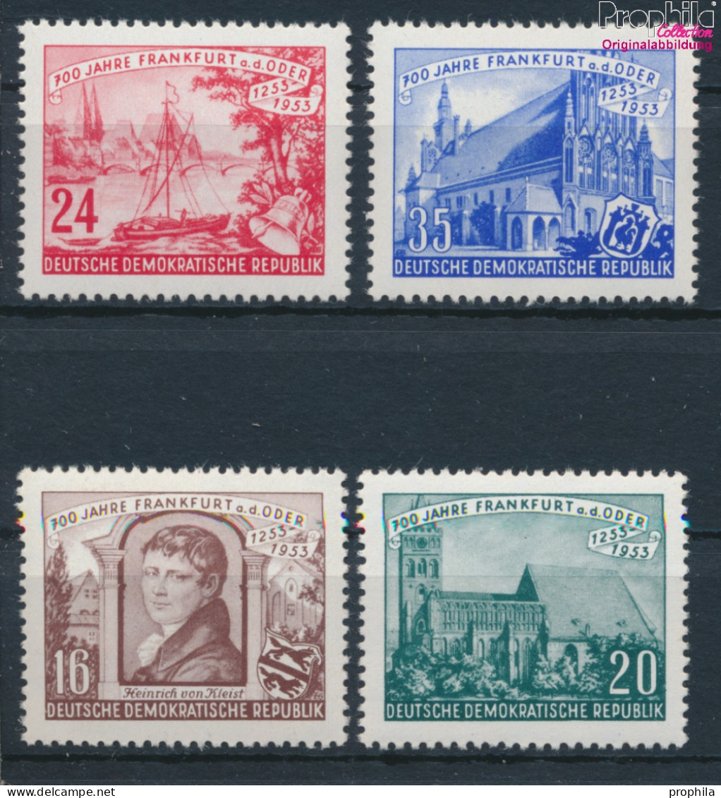 DDR 358-361 (kompl.Ausg.) Postfrisch 1953 700 Jahre Frankfurt A.d. Oder (10348300 - Unused Stamps