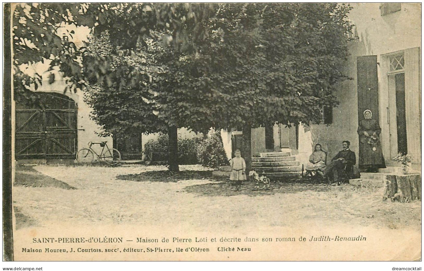 17 SAINT-PIERRE-D'OLERON. Maison De Pierre Loti 1923 - Saint-Pierre-d'Oleron