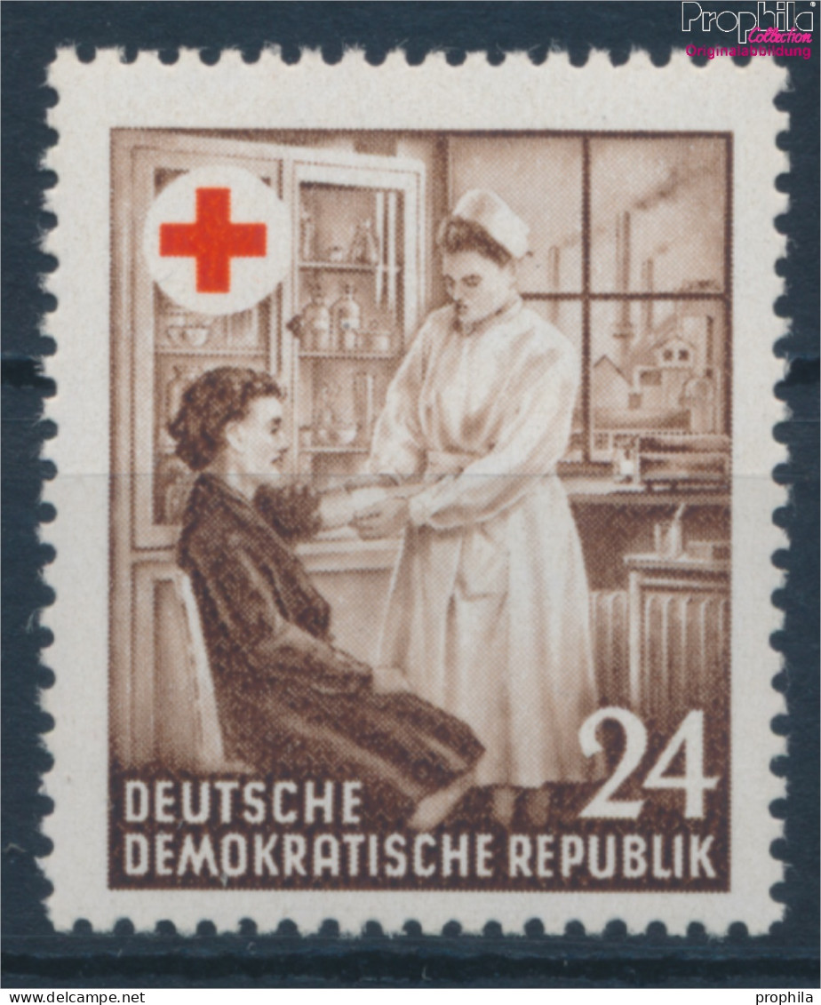 DDR 385 (kompl.Ausg.) Postfrisch 1953 Ein Jahr Deutsches Rotes Kreuz (10351615 - Unused Stamps