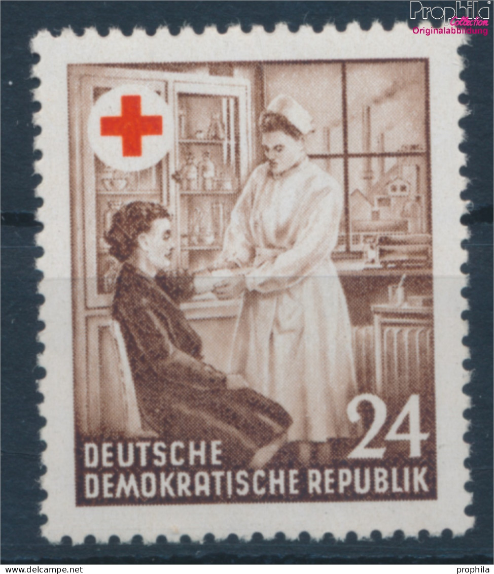 DDR 385 (kompl.Ausg.) Postfrisch 1953 Ein Jahr Deutsches Rotes Kreuz (10351616 - Unused Stamps