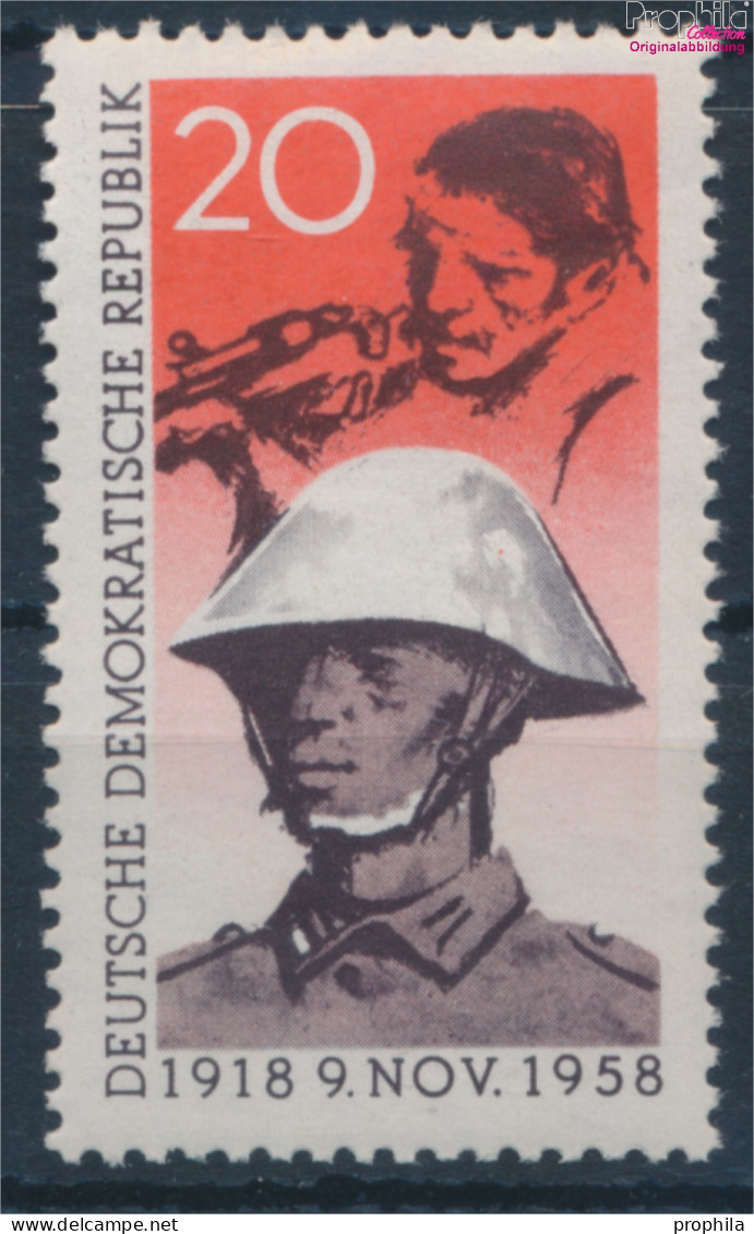 DDR 662 (kompl.Ausg.) Postfrisch 1958 Novemberrevolution (10351509 - Unused Stamps