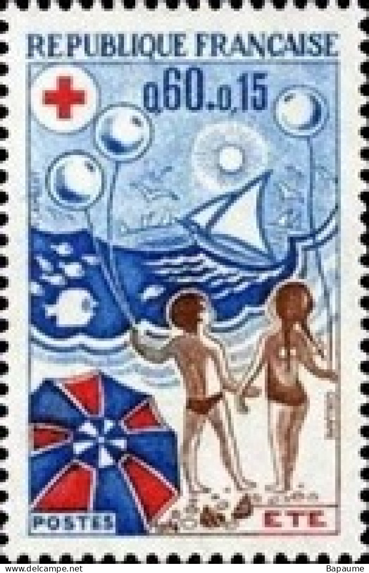 France - Yvert & Tellier N°1828 - Au Profit De La Croix-Rouge - L'été - Neuf** NMH Cote Catalogue 0,70€ - Unused Stamps