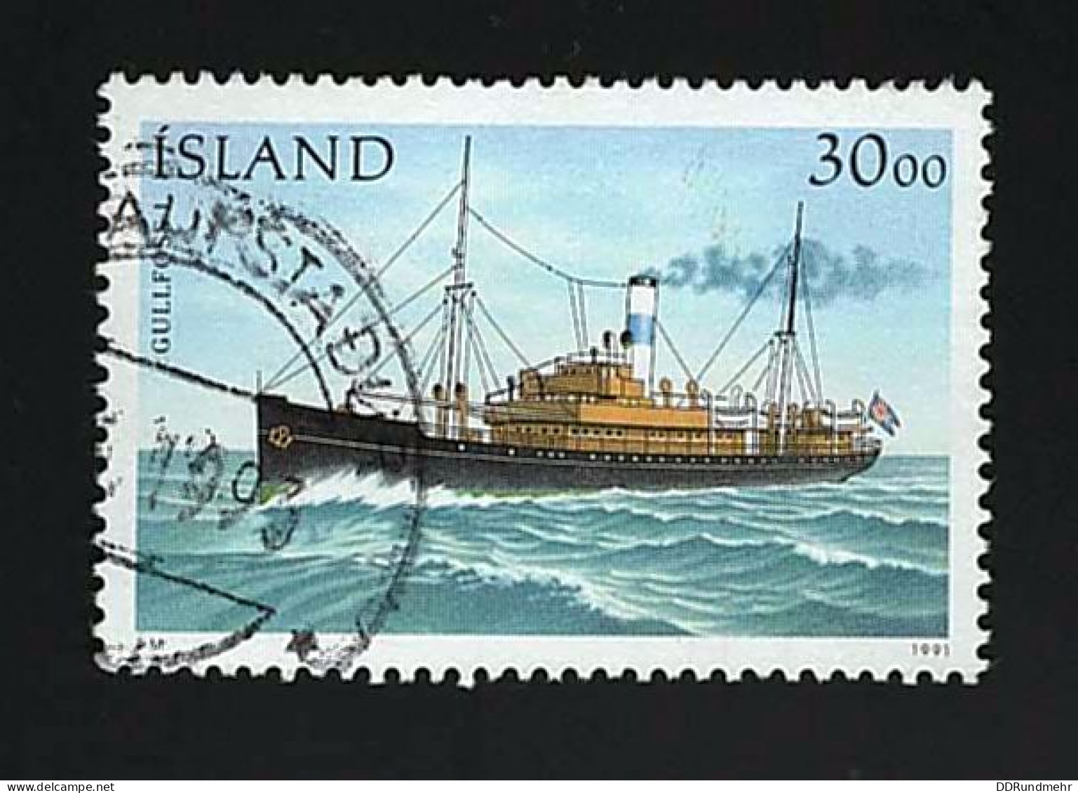 1991 Ships Michel IS 755 Stamp Number IS 745c Yvert Et Tellier IS 708 Stanley Gibbons IS 779 Used - Oblitérés