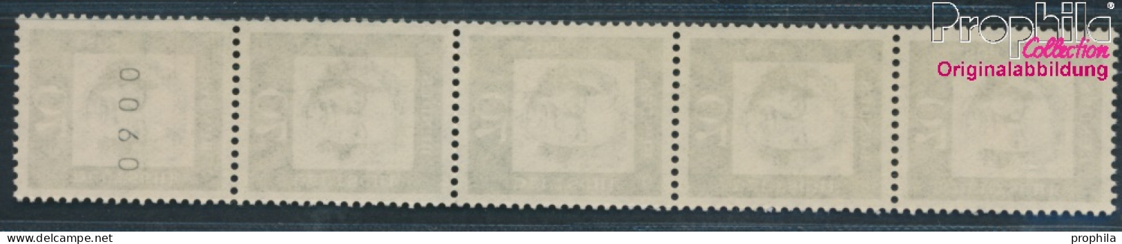 BRD 358yb R Fünferstreifen Postfrisch 1961 Bedeutende Deutsche (10348196 - Unused Stamps