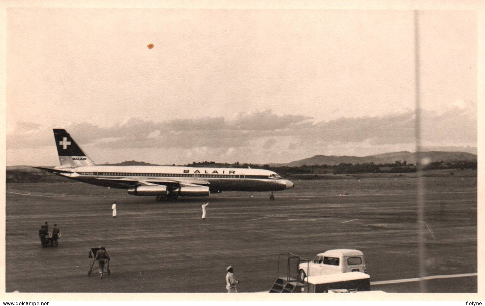 Tananarive - Photo Ancienne - Aéroport - Avion Compagnie BALAIR - Aviation - Madagascar - 8,5x13,5 Cm - Madagascar