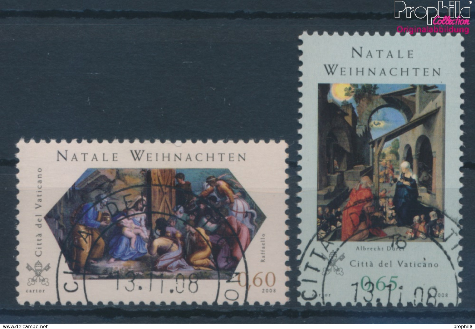 Vatikanstadt 1626-1627 (kompl.Ausg.) Gestempelt 2008 Weihnachten (10352407 - Usados