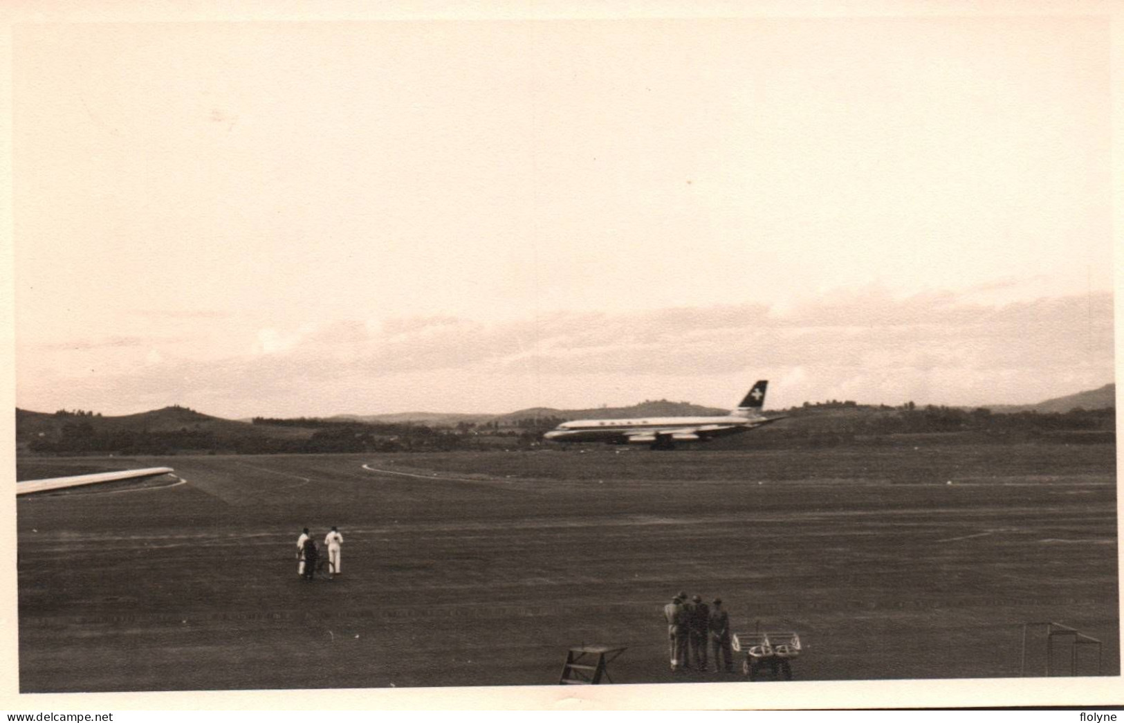 Antananarivo - Photo Ancienne - Aéroport - Avion Compagnie BALAIR - Aviation - Madagascar - 8,5x13,5 Cm - Madagascar