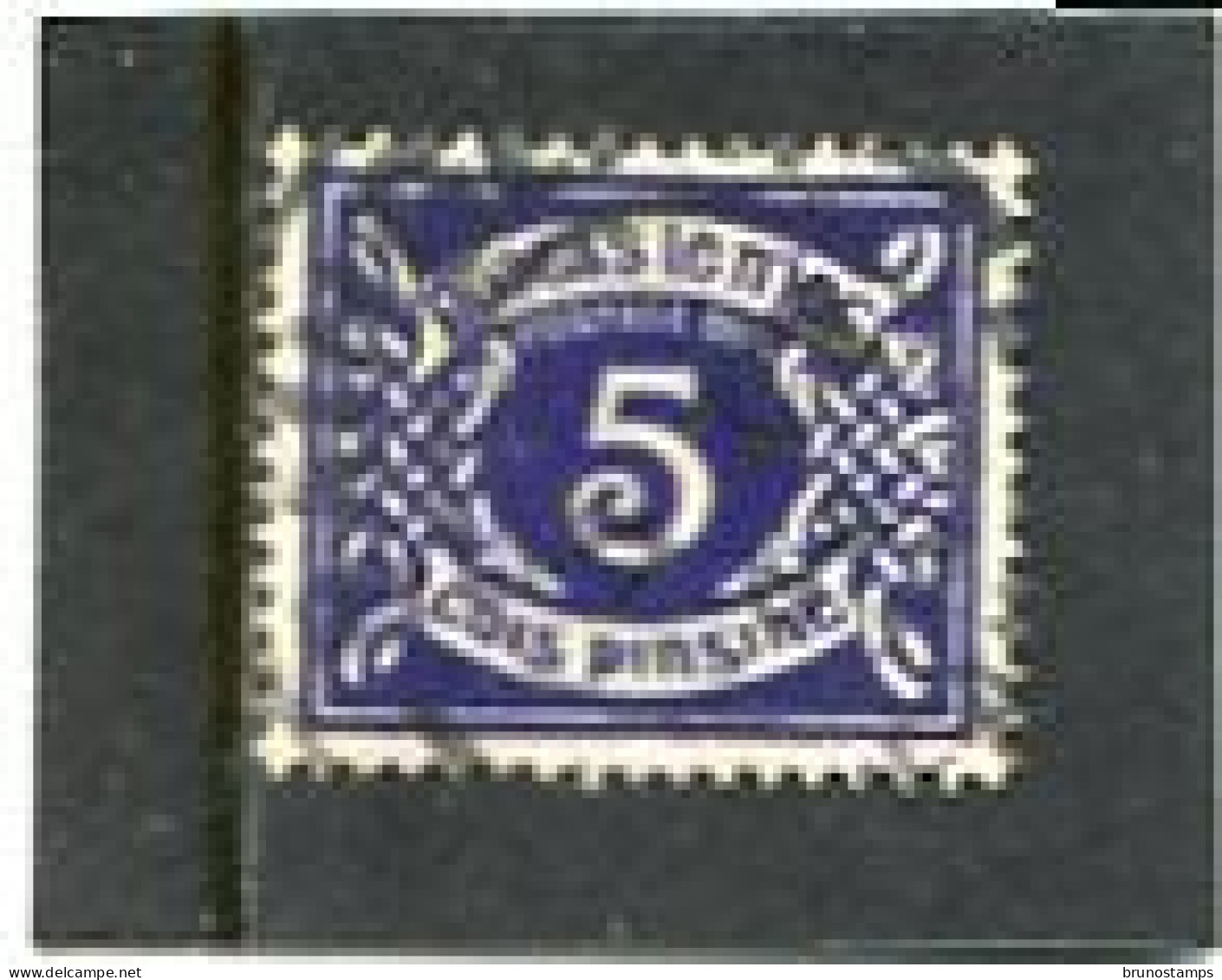 IRELAND/EIRE - 1943  POSTAGE DUE  5d  E WATERMARK  FINE USED - Postage Due