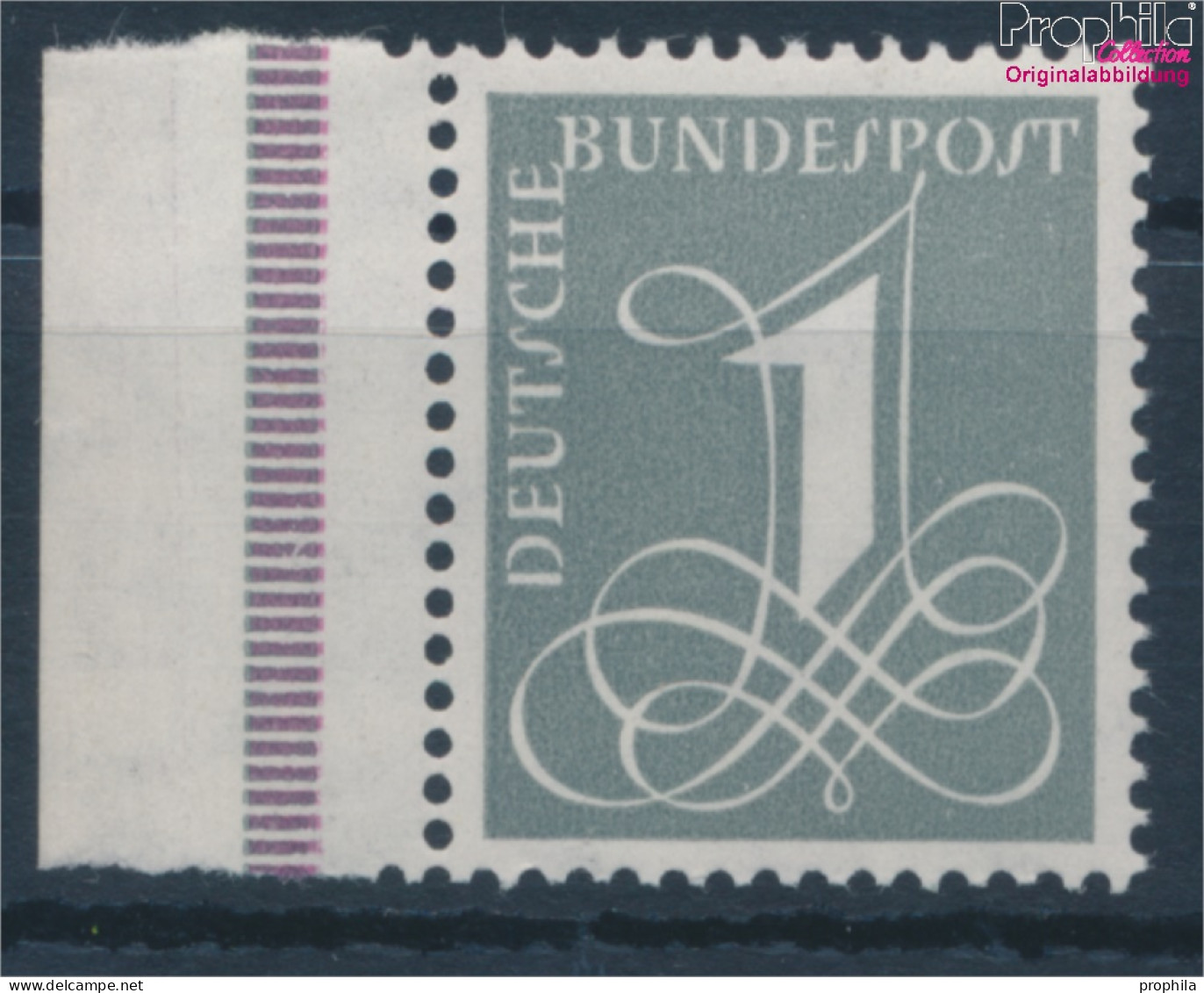 BRD 285X (kompl.Ausg.), Wasserzeichen 4 Postfrisch 1958 Ziffer (10343493 - Ungebraucht