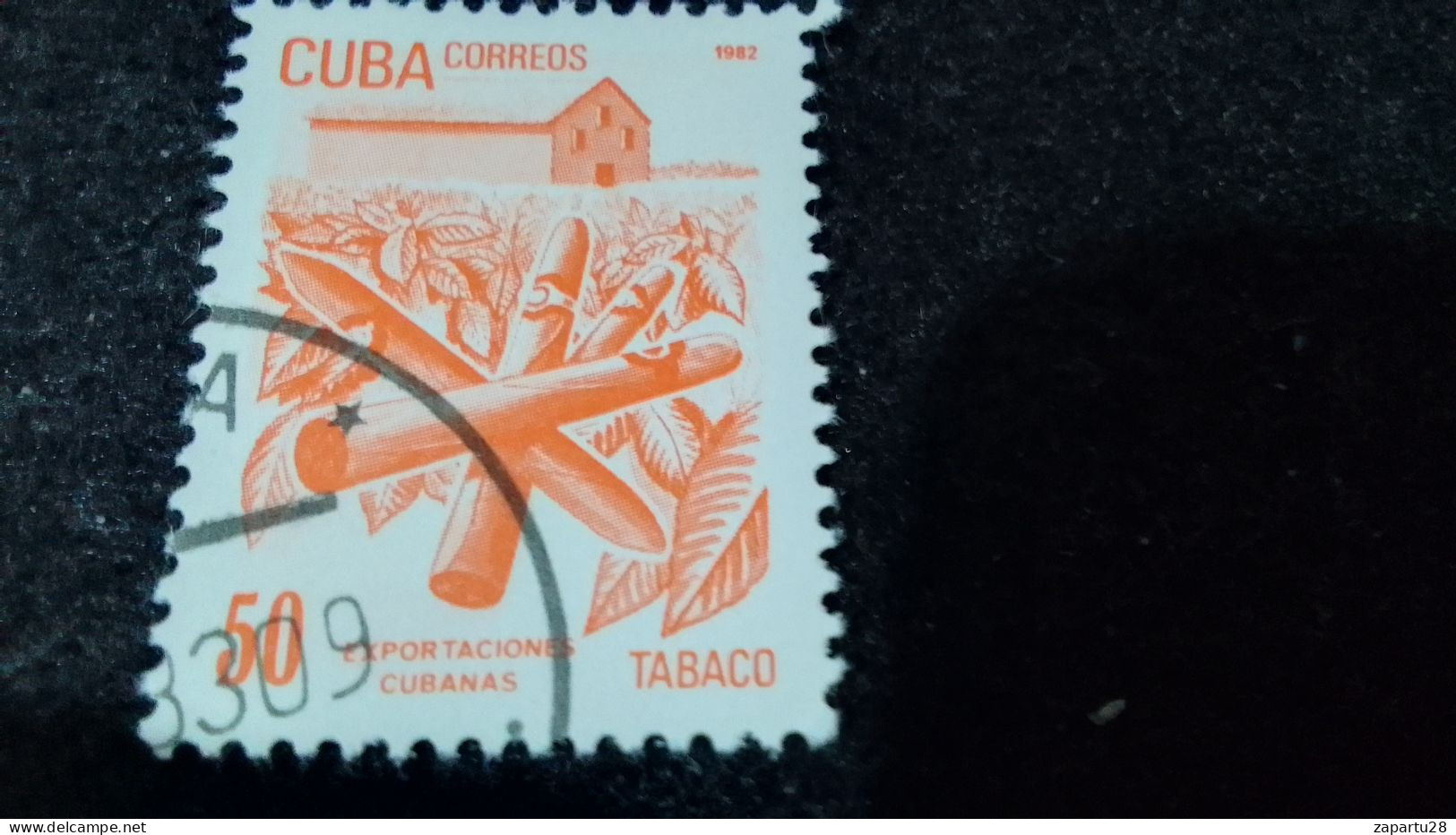 CUBA- 1980--00-   50  C  DAMGALI - Gebruikt