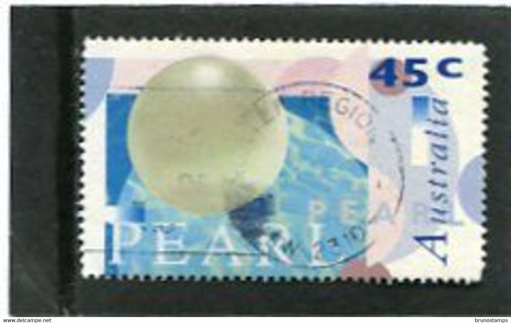 AUSTRALIA - 1996  45c  PEARL  FINE USED - Oblitérés