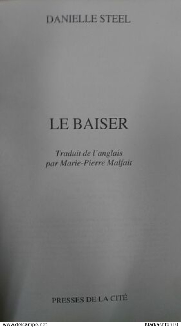 Le Baiser - Andere & Zonder Classificatie