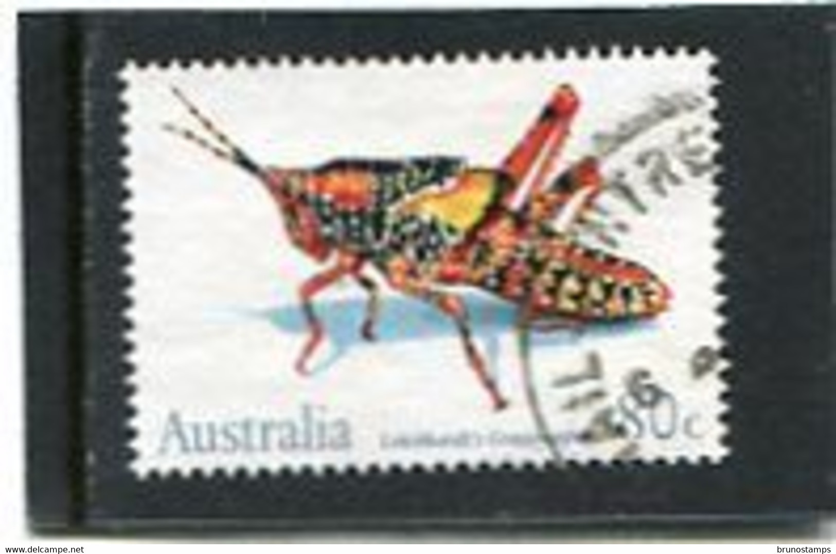 AUSTRALIA - 1991  80c  LEICHHARDT'S GRASSHOPPER  FINE USED - Usados