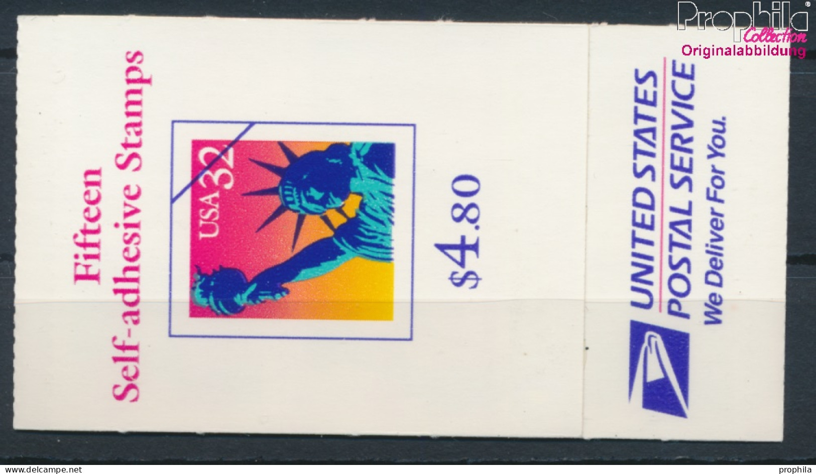 USA MH218 (kompl.Ausg.) Postfrisch 1997 Freiheitsstatue (10348606 - Unused Stamps