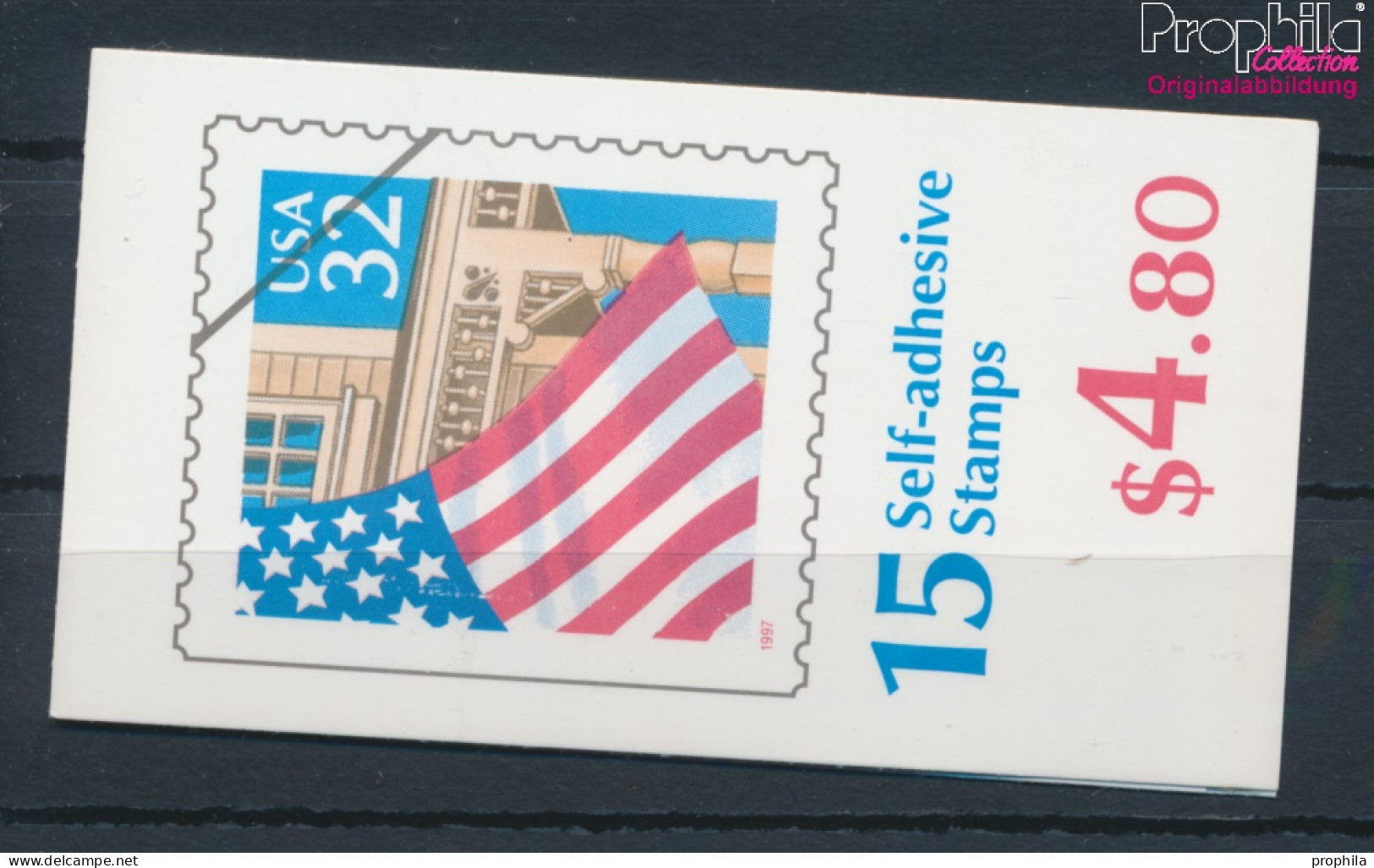 USA MH0-216 (kompl.Ausg.) Postfrisch 1997 Freimarken: Flagge (10348607 - Unused Stamps
