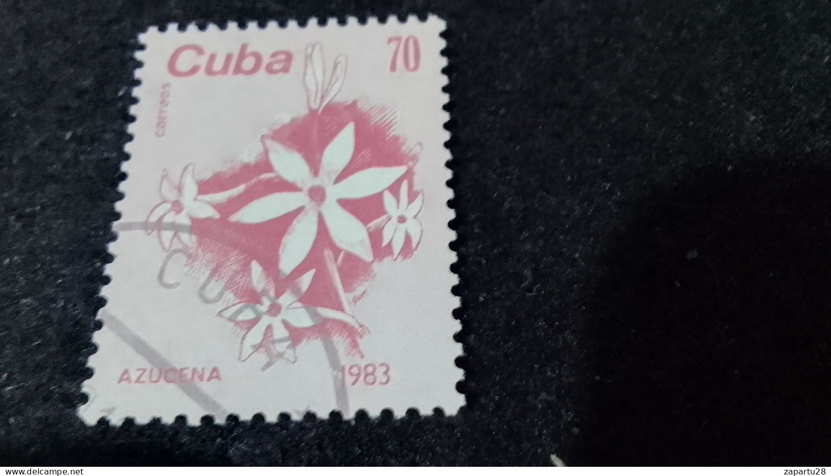 CUBA- 1980--00-   70  C  DAMGALI - Oblitérés