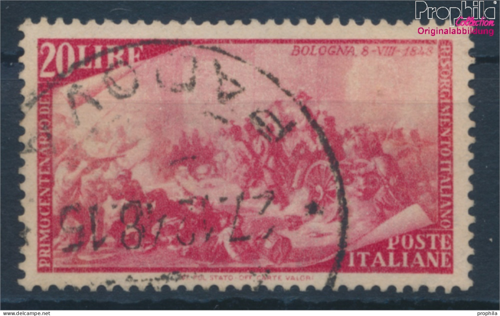 Italien 756 Gestempelt 1948 Erhebung 1848 (10355902 - 1946-60: Oblitérés
