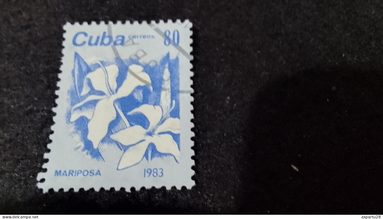 CUBA- 1980--00-   80  C  DAMGALI - Gebruikt