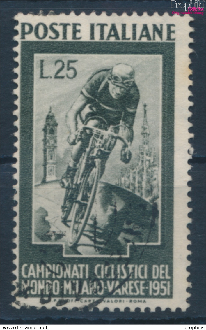 Italien 842 (kompl.Ausg.) Gestempelt 1951 Radweltmeisterschaften (10355925 - 1946-60: Oblitérés