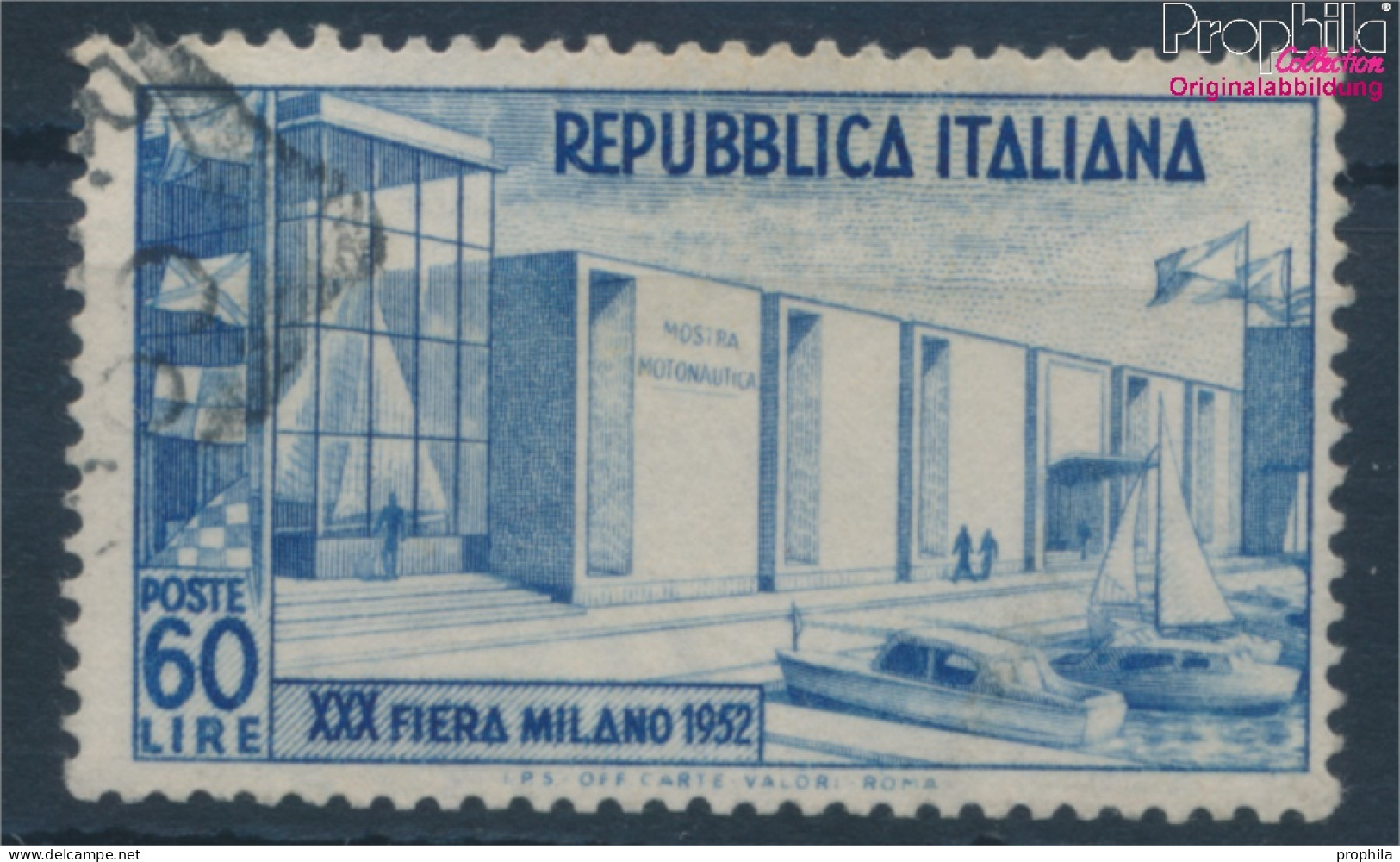 Italien 859 (kompl.Ausg.) Gestempelt 1952 Mailänder Messe (10355929 - 1946-60: Gebraucht