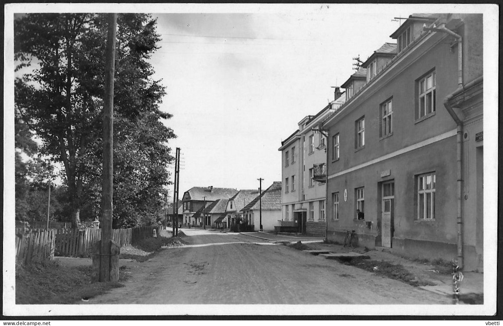 Ukraine / Hungary - Transcarpathia: Ökörmezö (Volove Polje / Mizshirja / Mezsgorje), Street View  1942 - Oekraïne