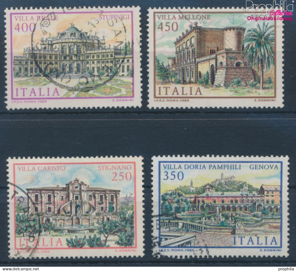 Italien 1898-1901 (kompl.Ausg.) Gestempelt 1984 Villen (10356008 - 1981-90: Oblitérés