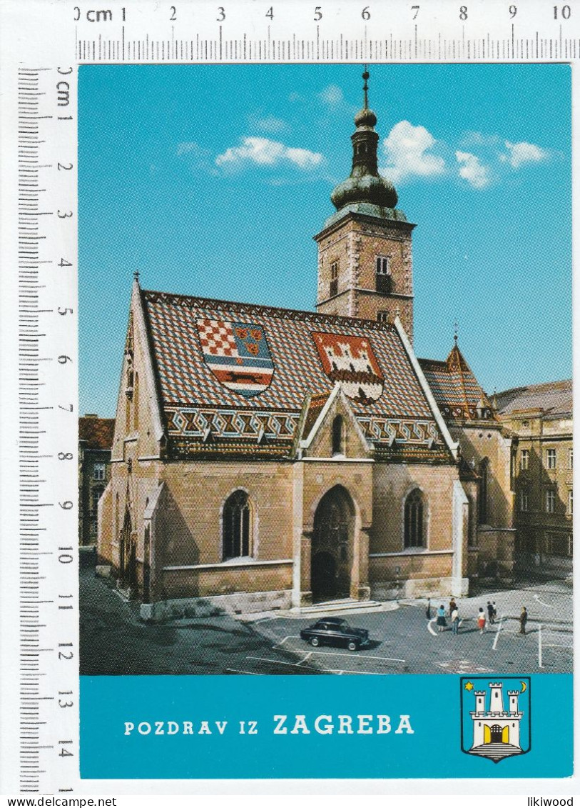 Zagreb - Crkva Sv. Marka - St. Mark's Church - Croatia