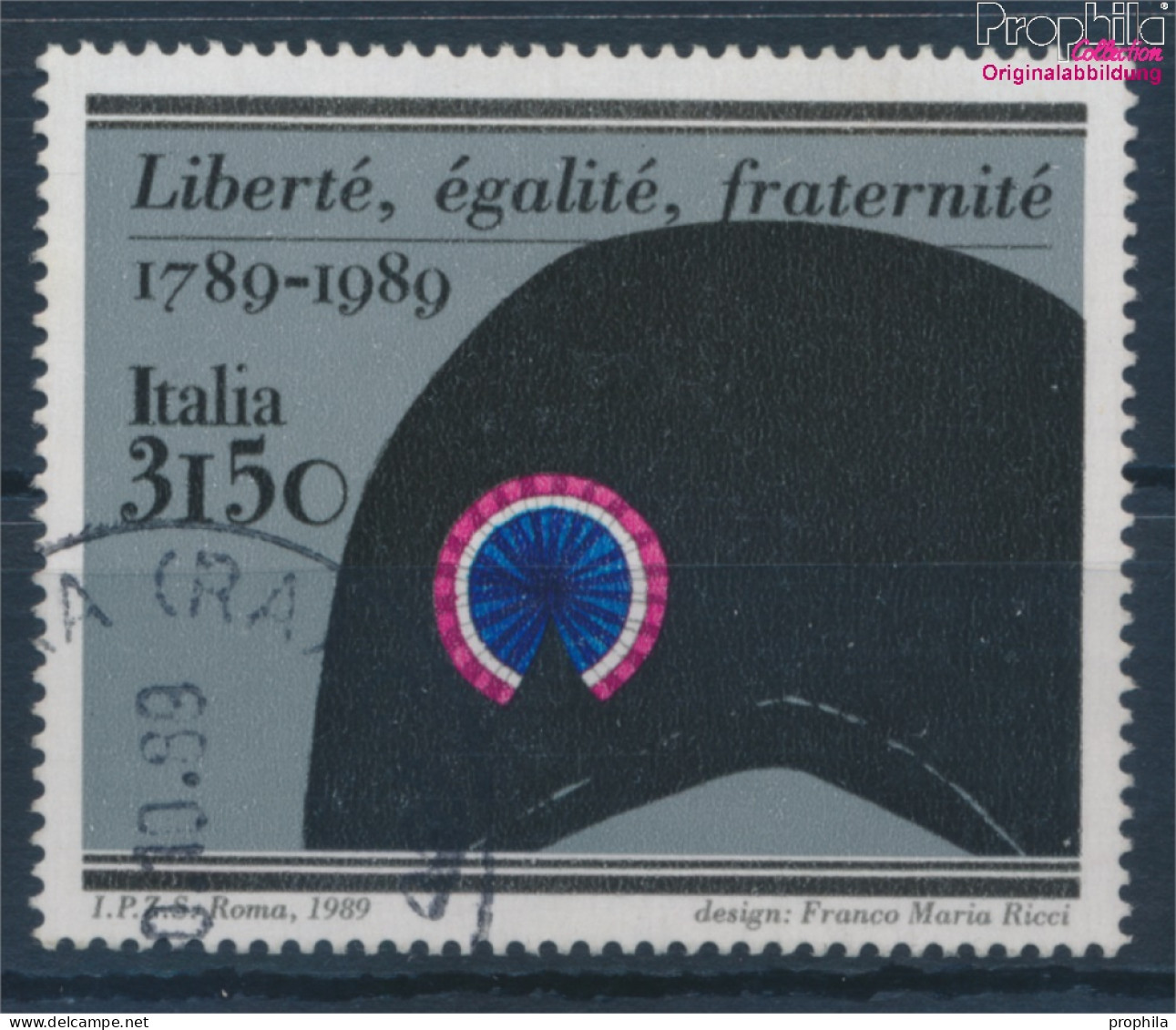 Italien 2092 (kompl.Ausg.) Gestempelt 1989 Franz..Revolution (10355455 - 1981-90: Oblitérés