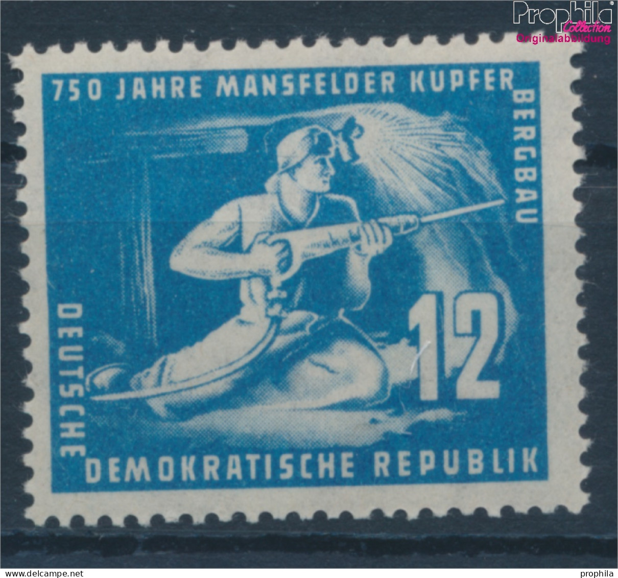 DDR 273 Postfrisch 1950 750 Jahre Mansfelder Kupferschiefer (10351671 - Unused Stamps